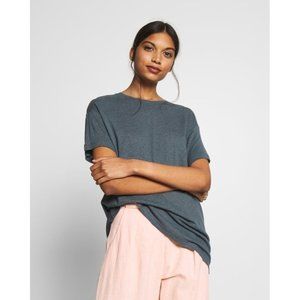 alive sports athletic tee to blouse round neck t shirt in blue xl